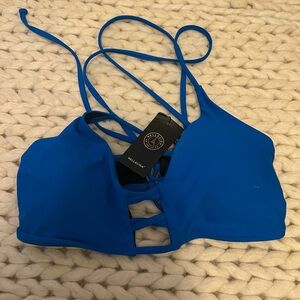 RELLECIGA Vibrant Blue Bikini Top